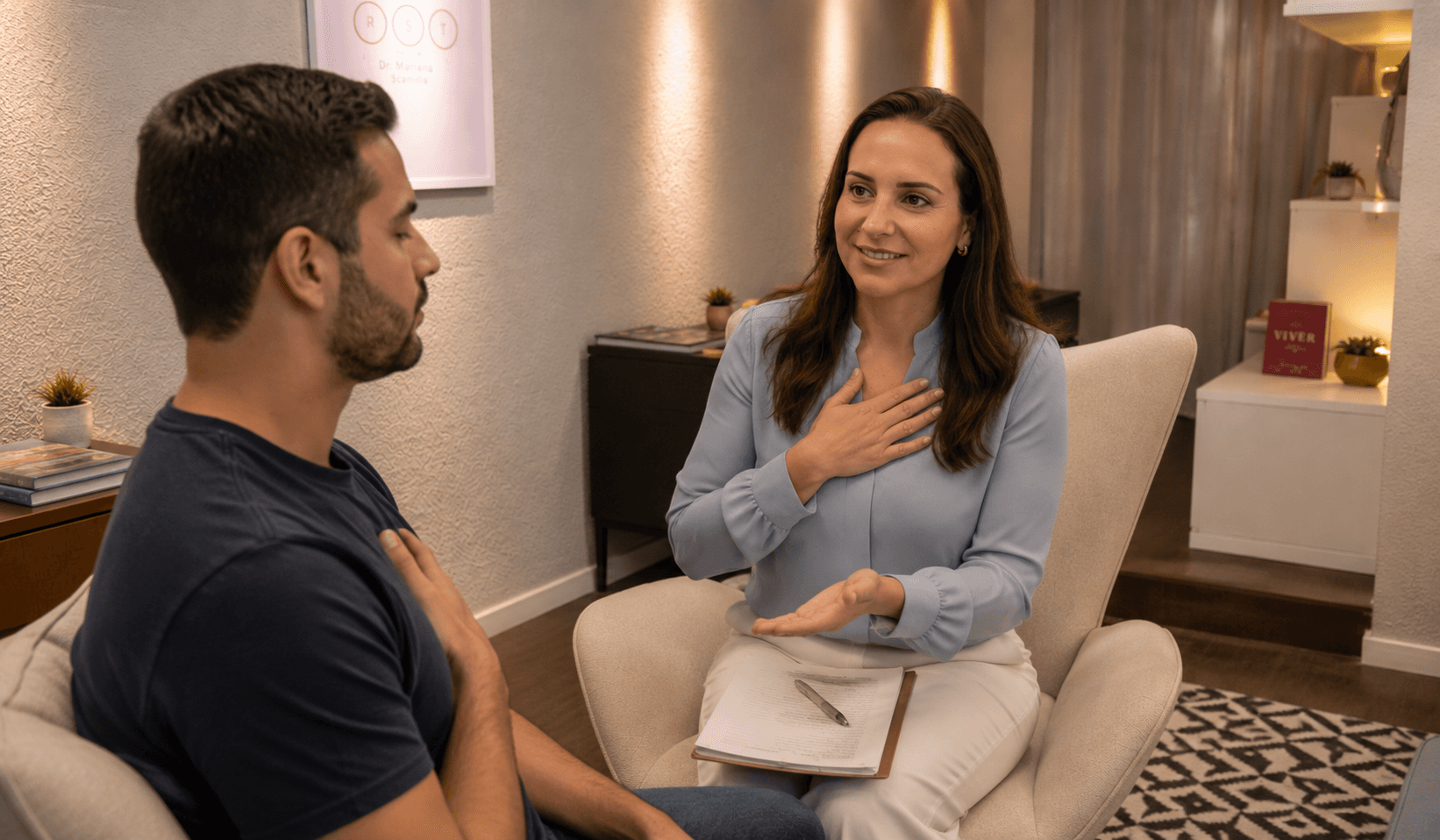 Tratamento de ansiedade com psicóloga clínica Mariana Scamilla